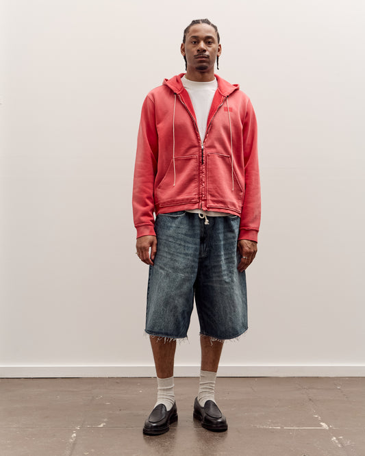 Camiel Fortgens Fitted Zip Hoodie Unisex, Red Sunfade