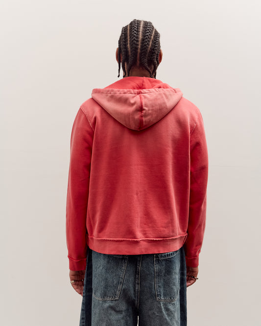 Camiel Fortgens Fitted Zip Hoodie Unisex, Red Sunfade