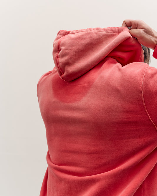 Camiel Fortgens Fitted Zip Hoodie Unisex, Red Sunfade