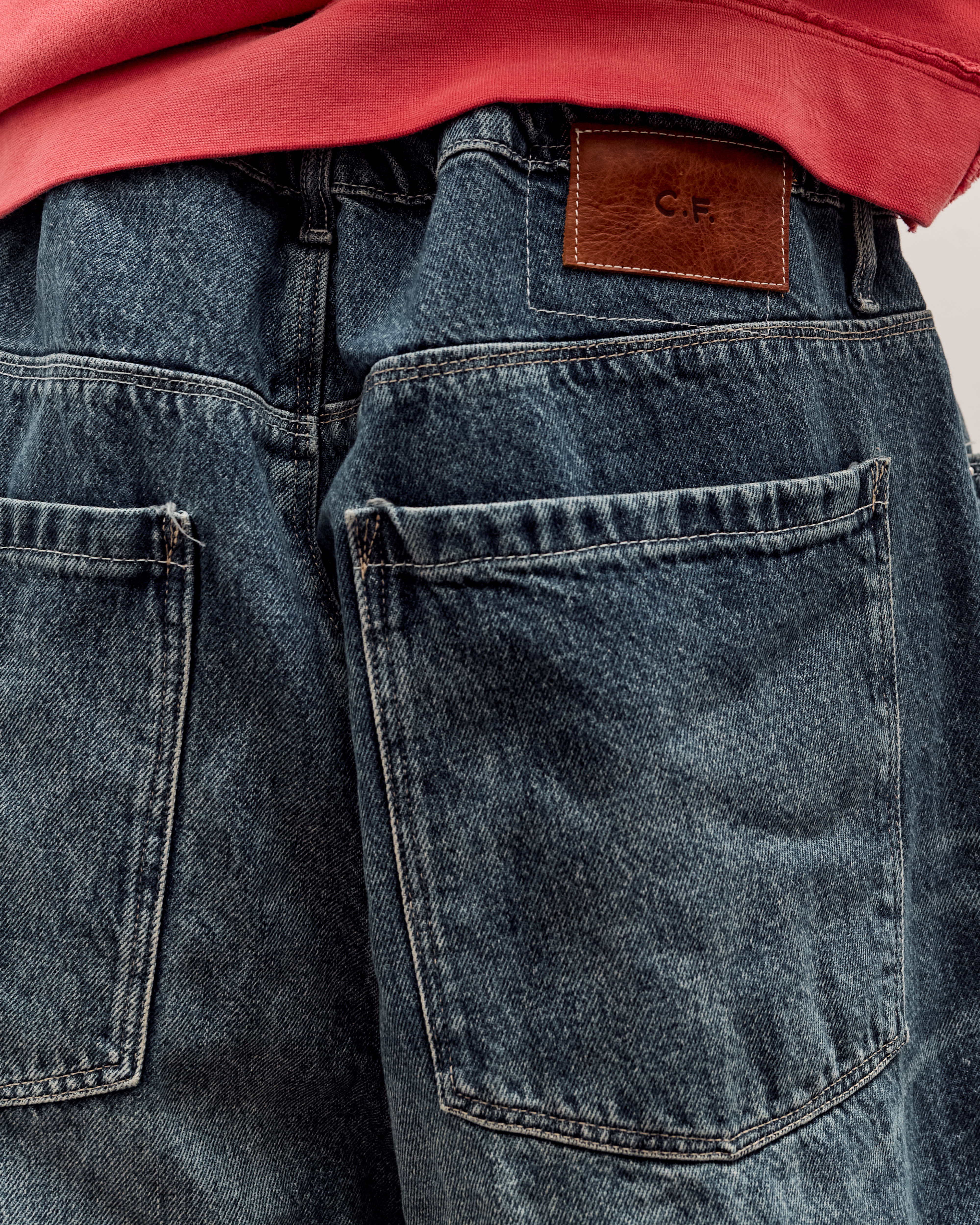 Camiel Fortgens Big Shorts Unisex, Vintage Wash – Glasswing