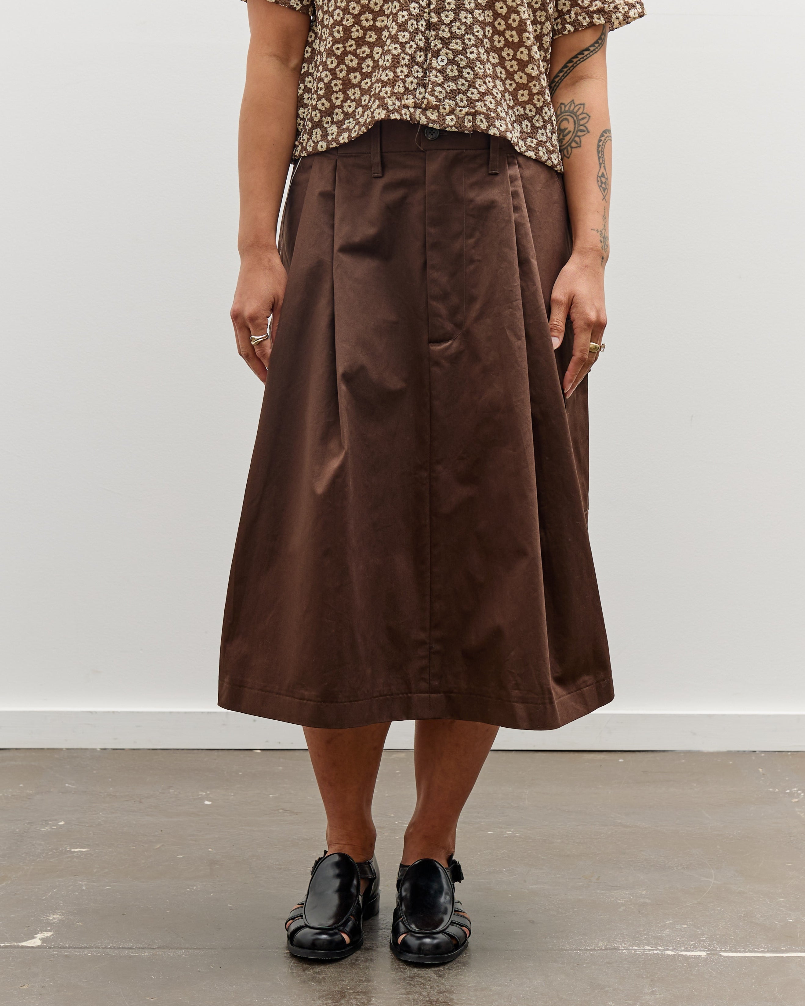 Camiel Fortgens Cargo Skirt, Brown – Glasswing Camiel Fortgens Cargo Skirt, Brown – Glasswing