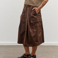 Camiel Fortgens Cargo Skirt, Brown