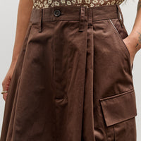 Camiel Fortgens Cargo Skirt, Brown