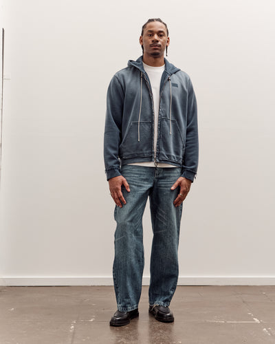 Camiel Fortgens Fitted Zip Hoodie Unisex, Navy Sunfade