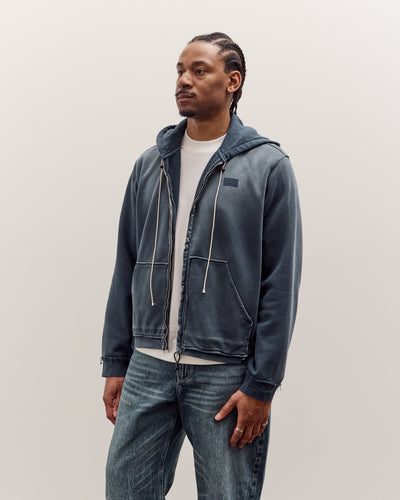 Camiel Fortgens Fitted Zip Hoodie Unisex, Navy Sunfade