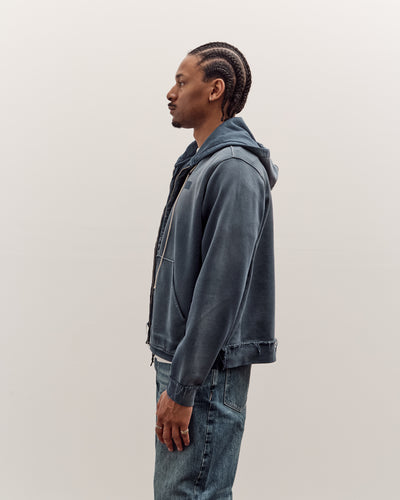 Camiel Fortgens Fitted Zip Hoodie Unisex, Navy Sunfade