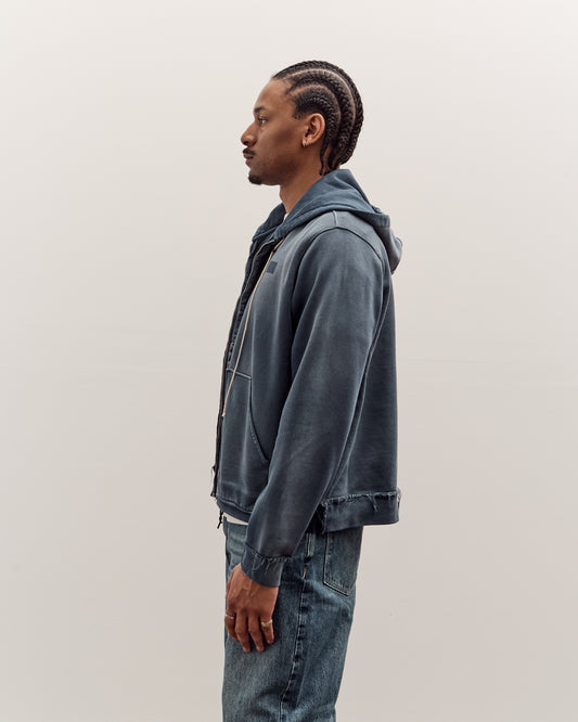 Camiel Fortgens Fitted Zip Hoodie Unisex, Navy Sunfade
