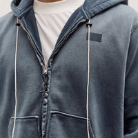 Camiel Fortgens Fitted Zip Hoodie Unisex, Navy Sunfade