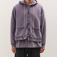 Camiel Fortgens Fitted Zip Hoodie Unisex, Dark Purple