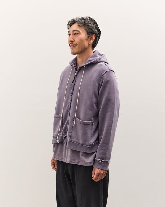 Camiel Fortgens Fitted Zip Hoodie Unisex, Dark Purple