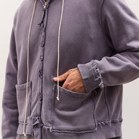 Camiel Fortgens Fitted Zip Hoodie Unisex, Dark Purple