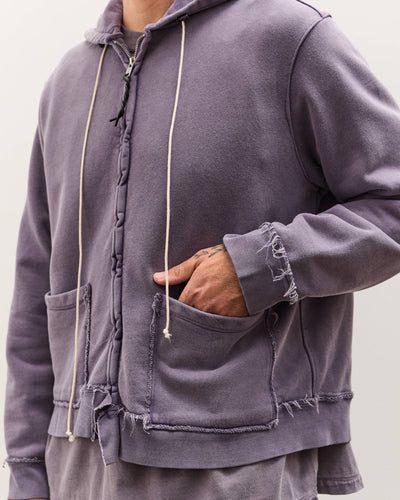 Camiel Fortgens Fitted Zip Hoodie Unisex, Dark Purple