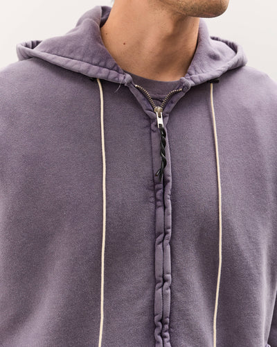 Camiel Fortgens Fitted Zip Hoodie Unisex, Dark Purple