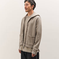 Camiel Fortgens Fitted Zip Hoodie Unisex, Taupe