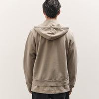 Camiel Fortgens Fitted Zip Hoodie Unisex, Taupe