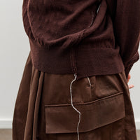Camiel Fortgens Frankenstein V Neck, Brown