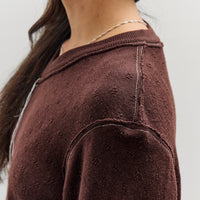Camiel Fortgens Frankenstein V Neck, Brown