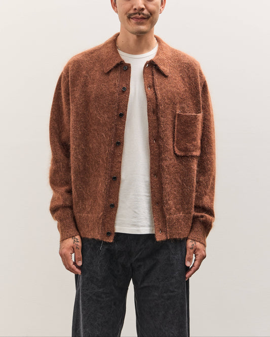 Camiel Fortgens Hairy Cardigan Unisex, Brown