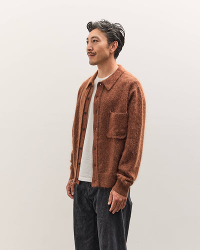 Camiel Fortgens Hairy Cardigan Unisex, Brown