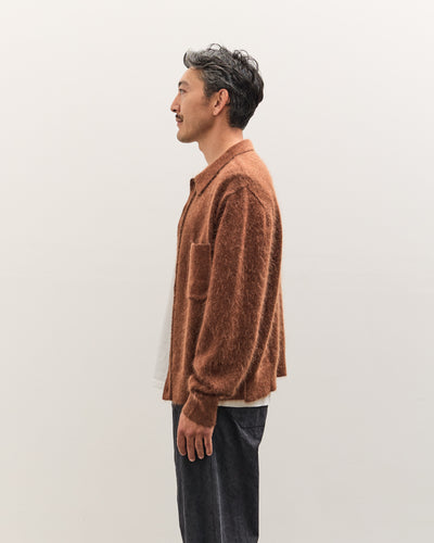 Camiel Fortgens Hairy Cardigan Unisex, Brown