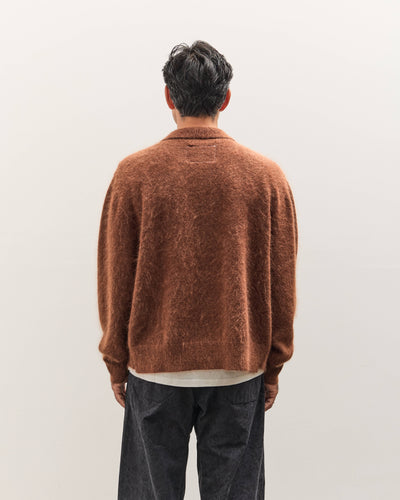 Camiel Fortgens Hairy Cardigan Unisex, Brown