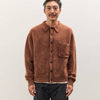 Camiel Fortgens Hairy Cardigan Unisex, Brown