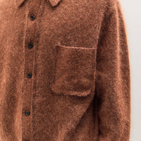 Camiel Fortgens Hairy Cardigan Unisex, Brown