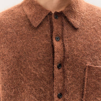 Camiel Fortgens Hairy Cardigan Unisex, Brown