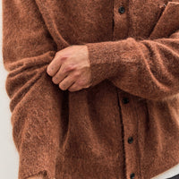 Camiel Fortgens Hairy Cardigan Unisex, Brown