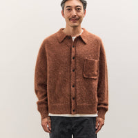 Camiel Fortgens Hairy Cardigan Unisex, Brown