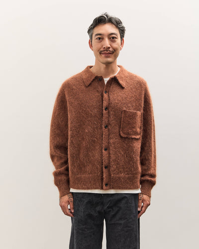 Camiel Fortgens Hairy Cardigan Unisex, Brown