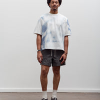 Camiel Fortgens Knee Shorts, Black Vintage Wash