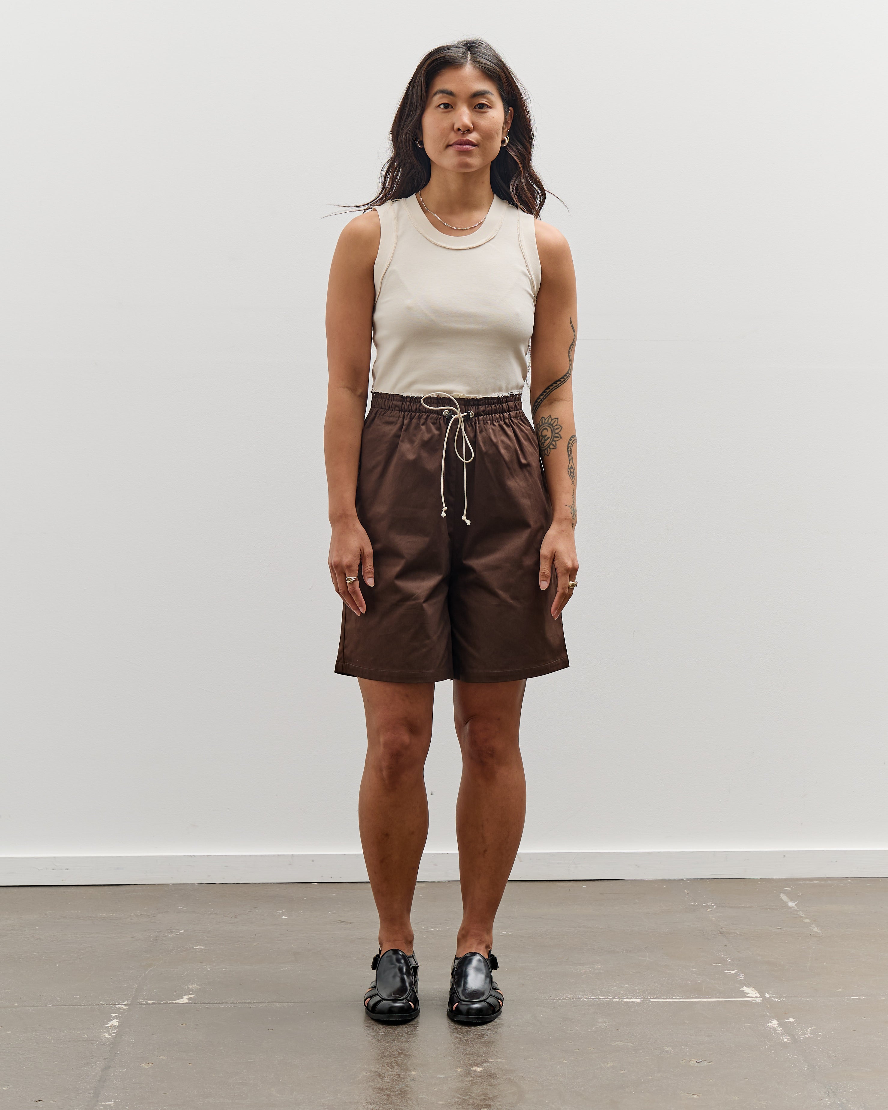 camiel fortgens KNEE SHORTS Velvet カミエル Knee Shorts — Blue – La Garçonne