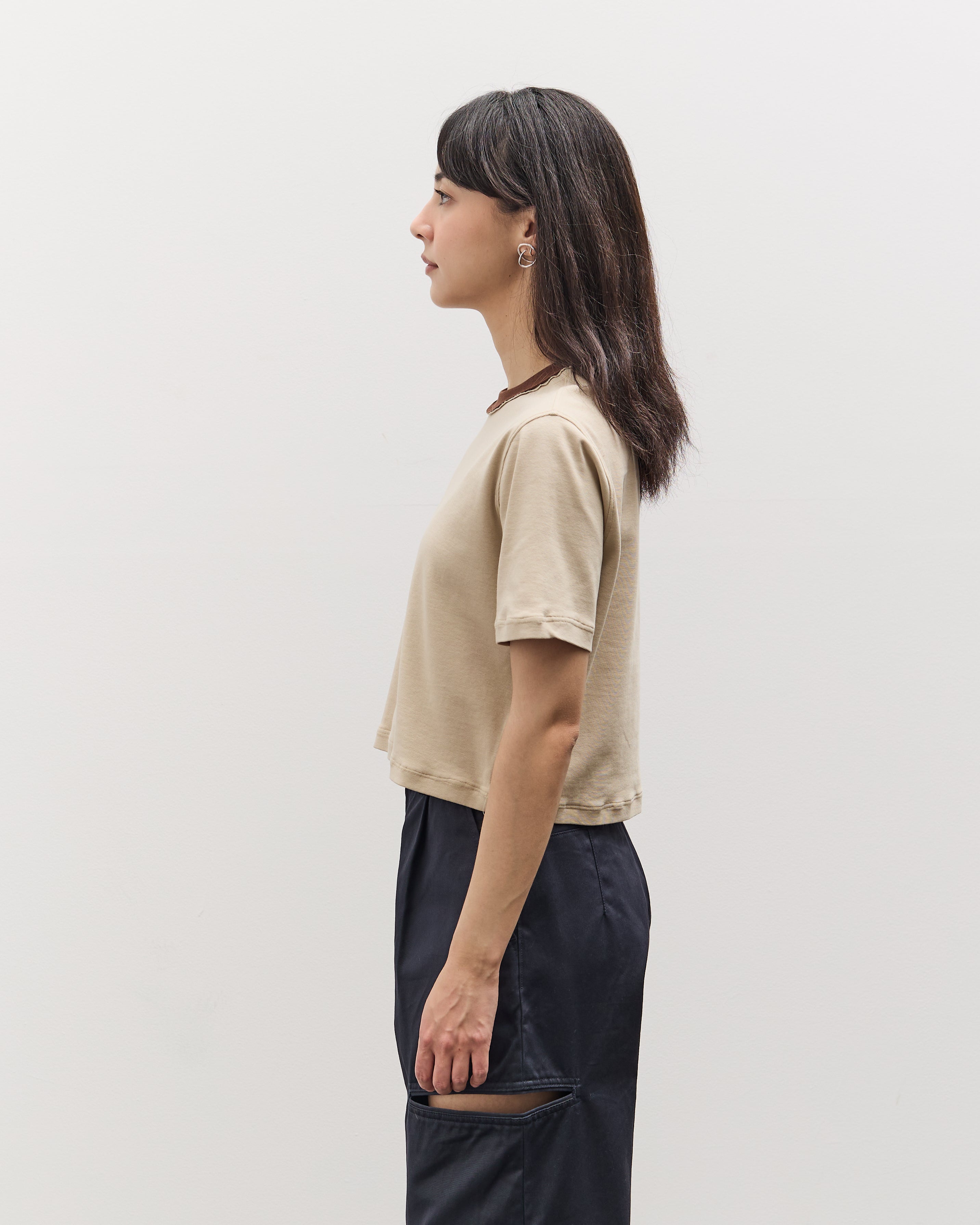 Camiel Fortgens Normal Tee, Sand/Brown – Glasswing