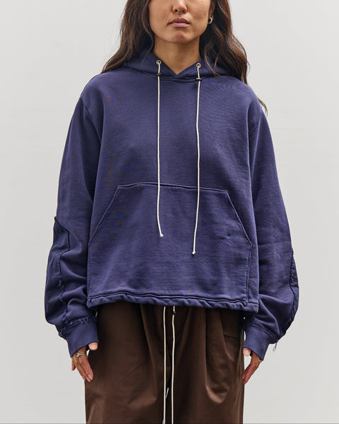 トップス CAMIEL FORTGENS Sweater Scarf Hoodie Camiel Fortgens Dark Blue Jersey Sweater Scarf Hoodie
