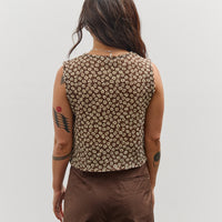 Camiel Fortgens Square Top, Brown / White Flower