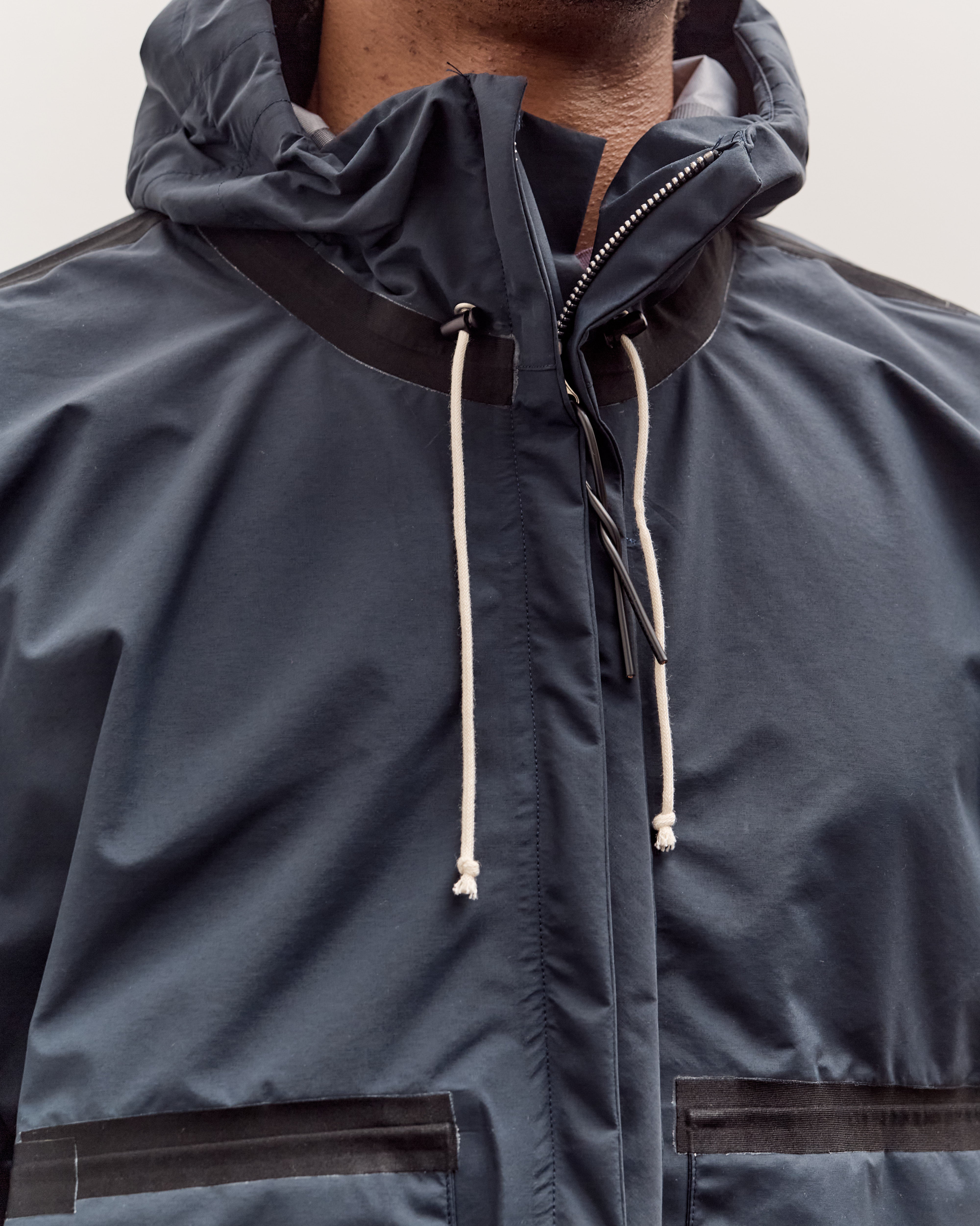 Camiel Fortgens Taped Outdoor Jacket Unisex, Navy – Glasswing