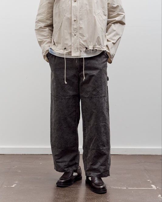 Camiel Fortgens Topless Overalls, Black Vintage Wash