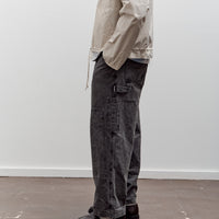 Camiel Fortgens Topless Overalls, Black Vintage Wash