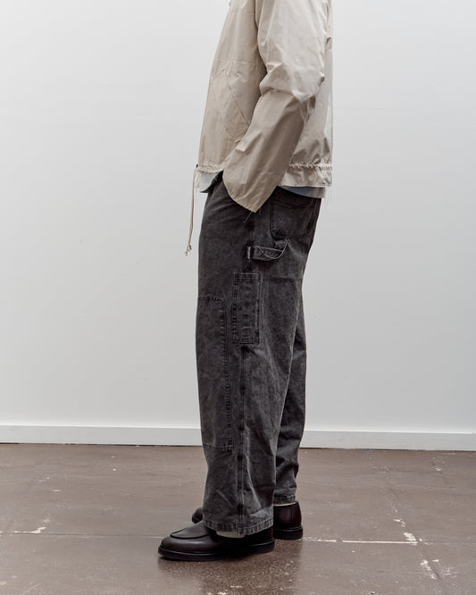 Camiel Fortgens Topless Overalls, Black Vintage Wash