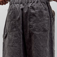 Camiel Fortgens Topless Overalls, Black Vintage Wash
