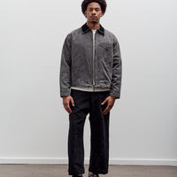 Camiel Fortgens Worker Jacket, Black Vintage Wash