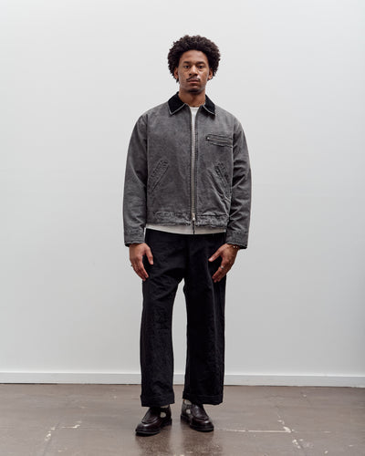 Camiel Fortgens Worker Jacket, Black Vintage Wash