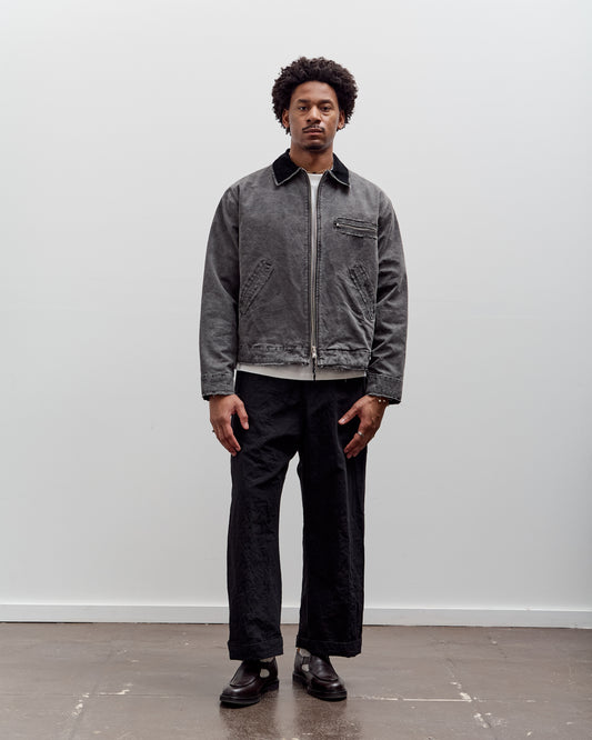 Camiel Fortgens Worker Jacket, Black Vintage Wash