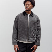 Camiel Fortgens Worker Jacket, Black Vintage Wash