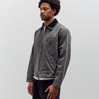 Camiel Fortgens Worker Jacket, Black Vintage Wash