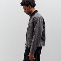 Camiel Fortgens Worker Jacket, Black Vintage Wash