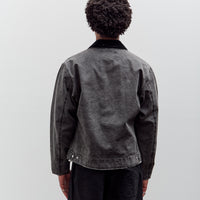 Camiel Fortgens Worker Jacket, Black Vintage Wash