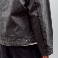 Camiel Fortgens Worker Jacket, Black Vintage Wash