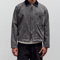 Camiel Fortgens Worker Jacket, Black Vintage Wash